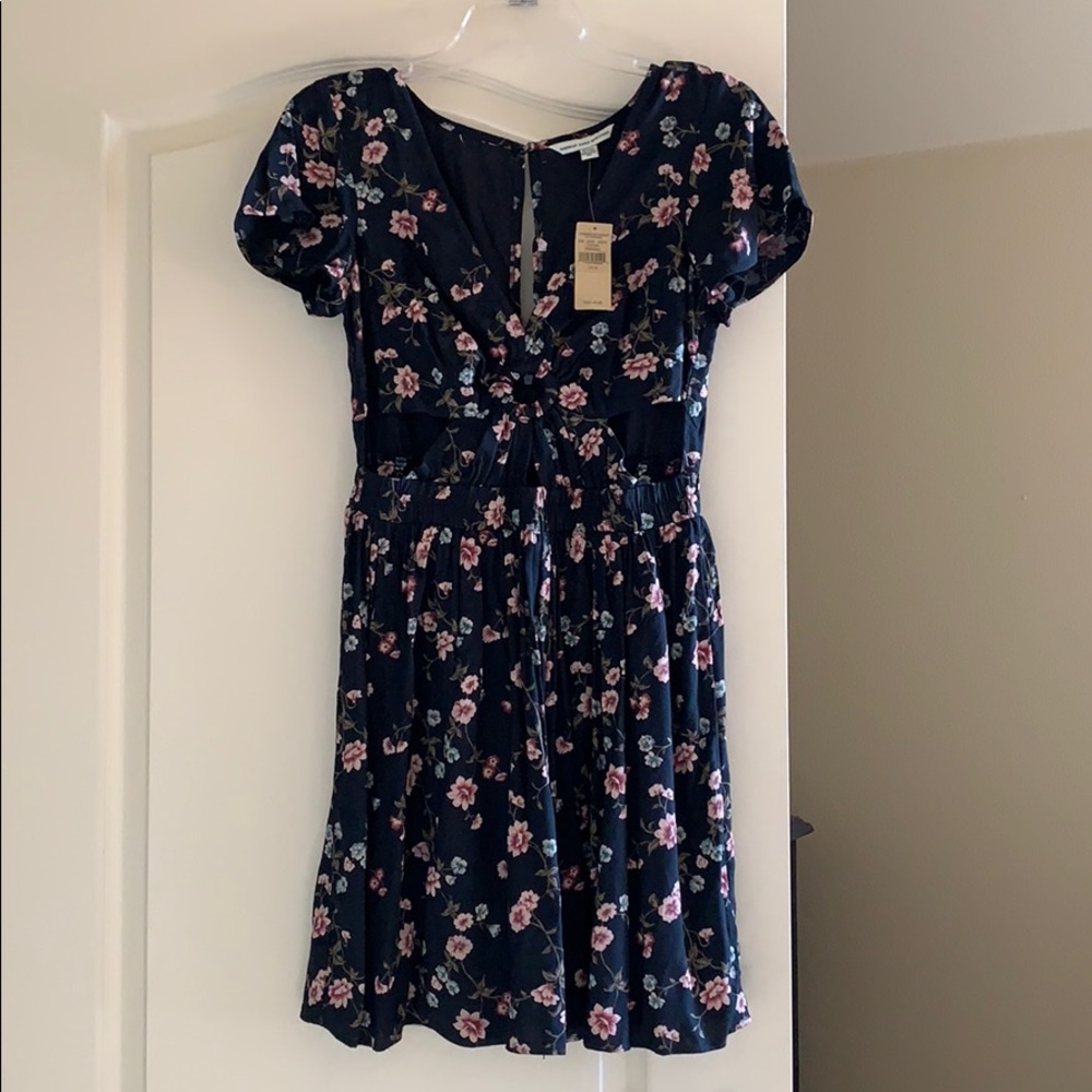 American Eagle Flower Print Dress NWT